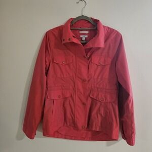 Peter Millar Women's Pink Element Water Golf Jacket Size Small Floral Paisley‎